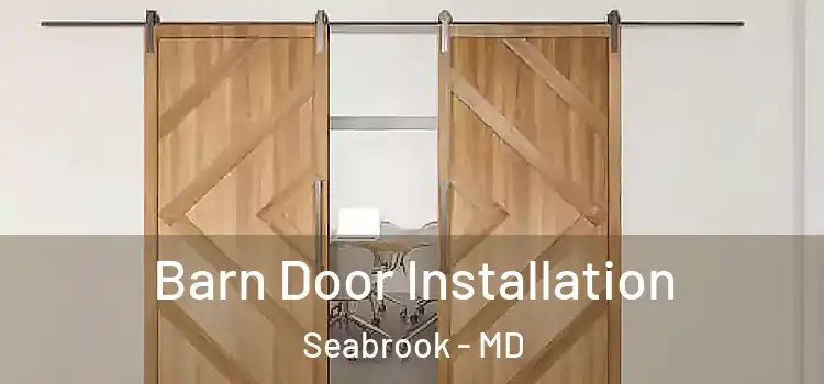  Barn Door Installation Seabrook - MD