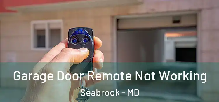  Garage Door Remote Not Working Seabrook - MD
