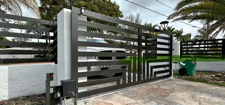 Automatic Driveway Gate Installation Seabrook